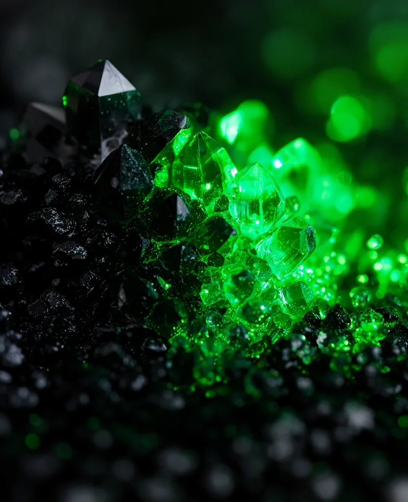 Botanical mineral detail